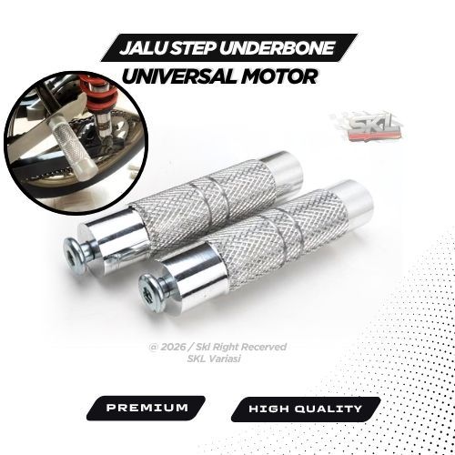 Jalu Step Underbone Universal Motor Bahan Duralium Premium High Quality