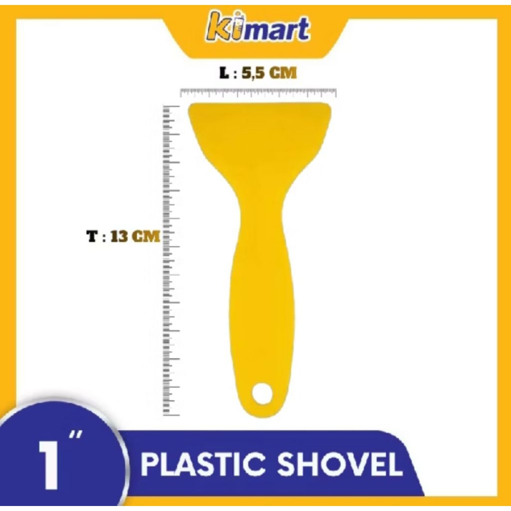 Plastic Shovel - Skrap Plastik Serbaguna Anti Gores untuk Aplikator , Stiker & Pembersih Kaca