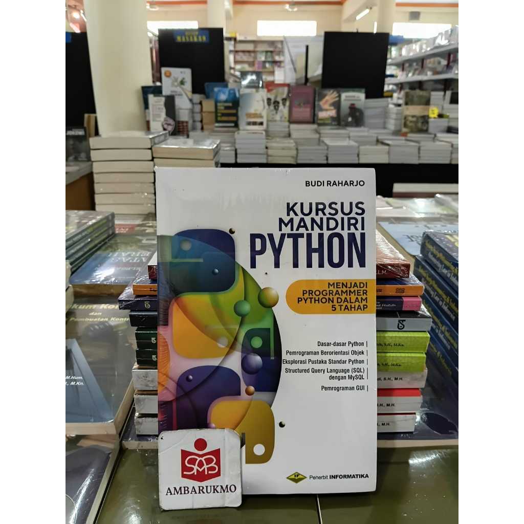 Kursus Mandiri Python - Budi Raharjo - Informatika
