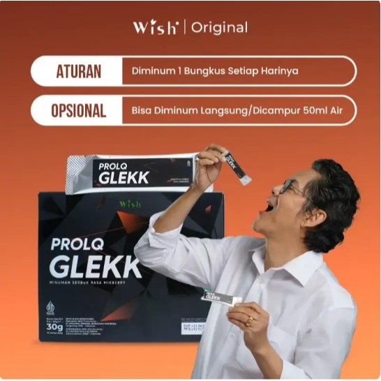 PROLQ Glekk Herbal Alami Original Kemasan Resmi