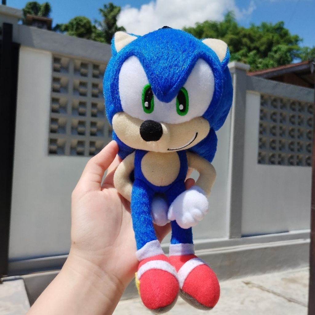 boneka sonic keychain