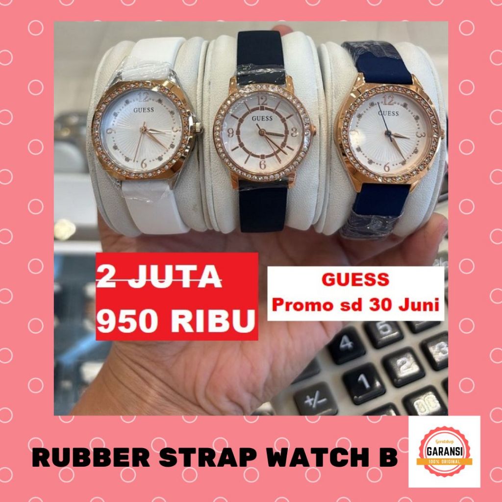 SALE Jam tangan branded Guess watch 100% ORIGINAL STORE GW0549L2