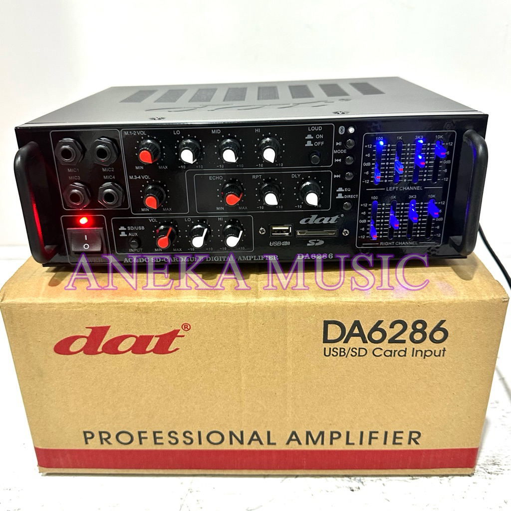 Power Amplifier DAT DA6286 Original ampli dat da6286 da 6286
