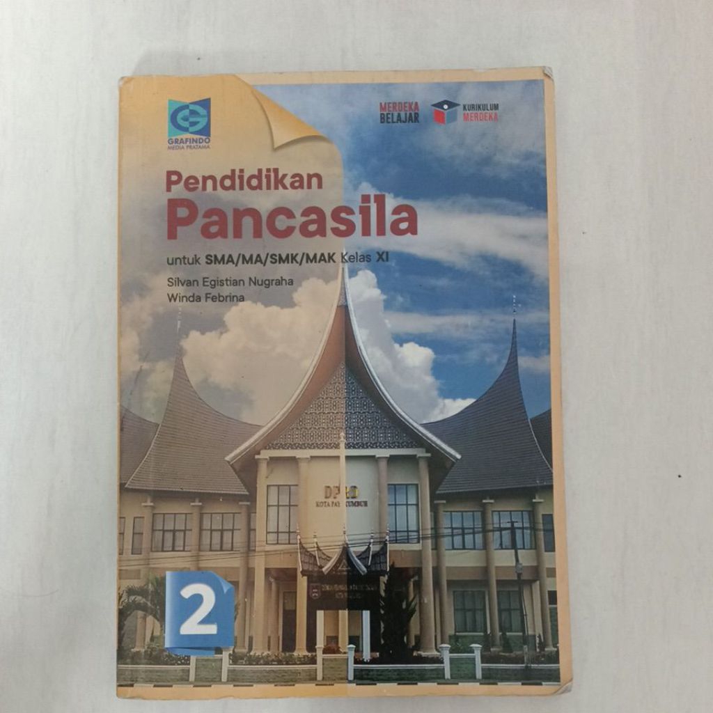 Buku Pendidikan Pancasila (PPKn) Kelas 11 Grafindo Kurikulum Merdeka