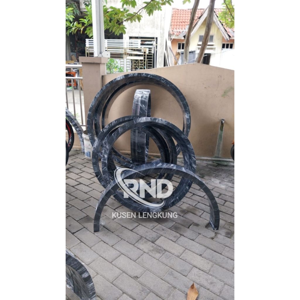 Kusen Lengkung Alumunium 3 Inch
