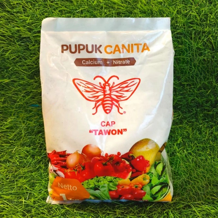 Pupuk Canita Calsium Nitrate Cap Tawon Pupuk Tanaman Sayur Buah 1kg