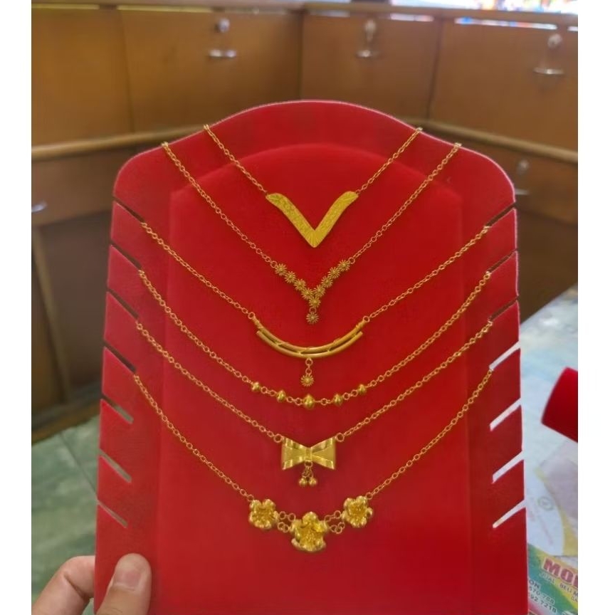 kalung gold - emas 24k(LM)-emas 99,99- 10gr