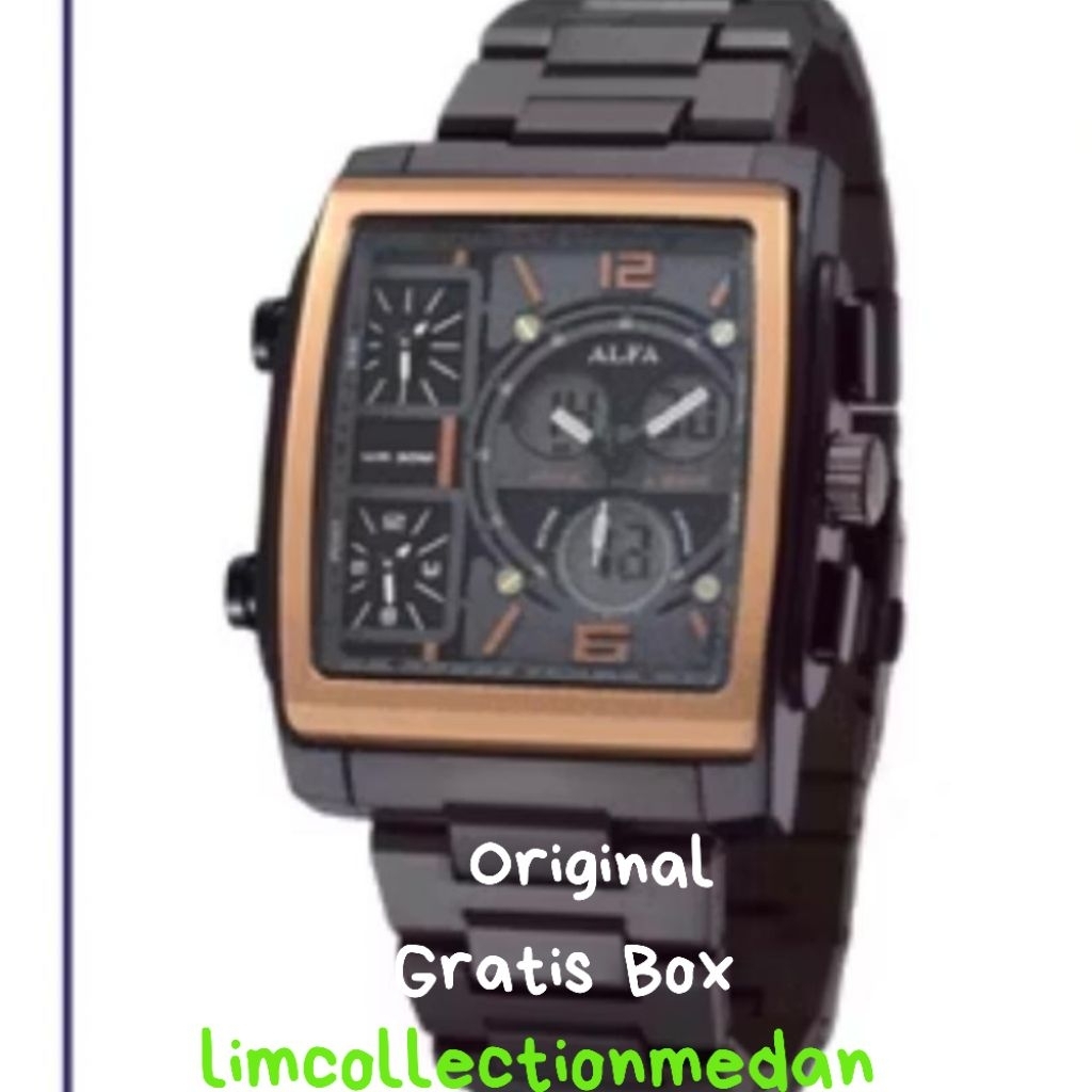 ALFA ORIGINAL JAM TANGAN PRIA