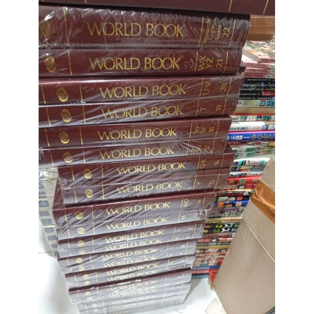 buku encyclopedia world book 1 set