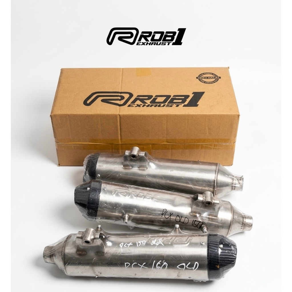 SILENSER PCX OLD 150 ROB1 STANDAR RACING ORIGINAL 100%