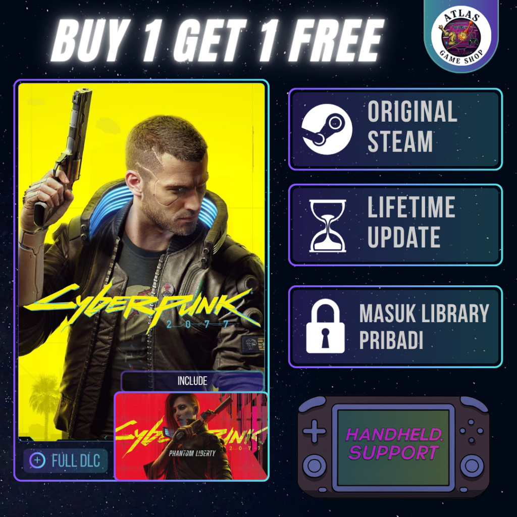 Cyberpunk Phantom Liberty PC Steam Game Original