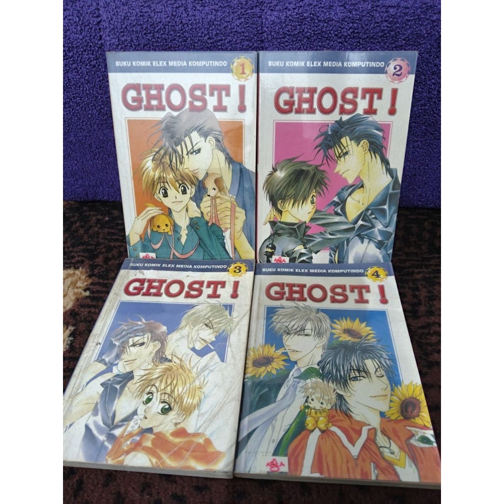 Komik Jadul GHOST -Shuri Shiozu (1-4 TAMAT)/Preloved/Murah/Original