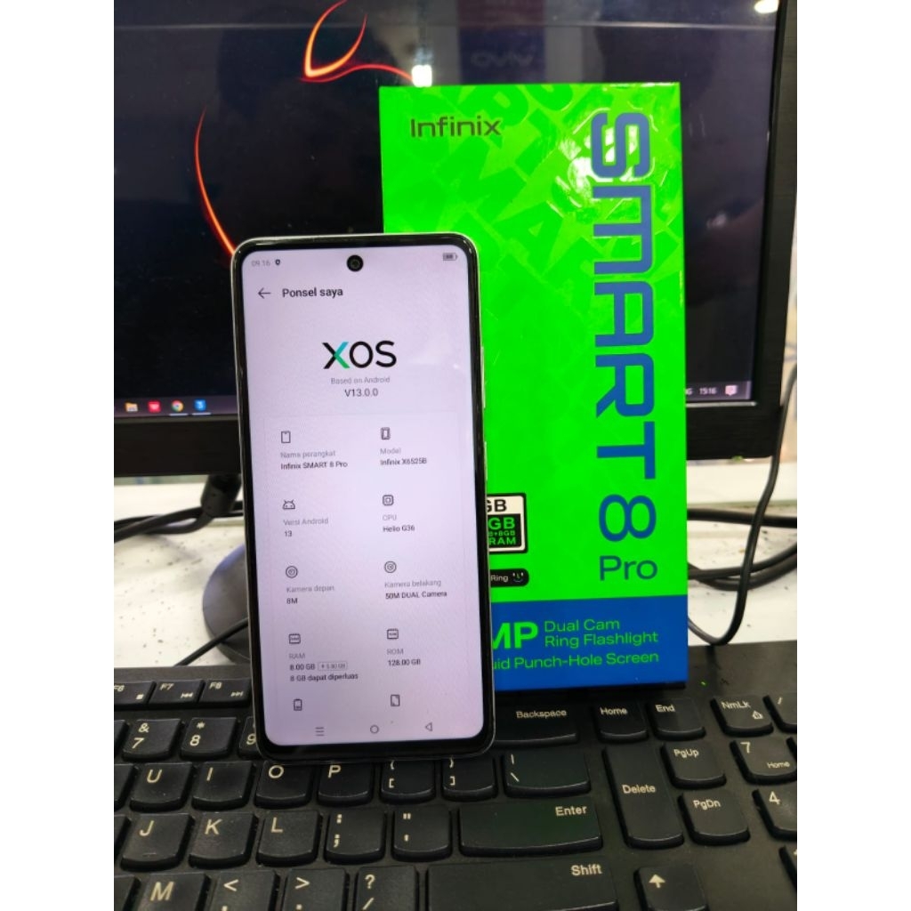 infinix smart 8 pro 8/128gb