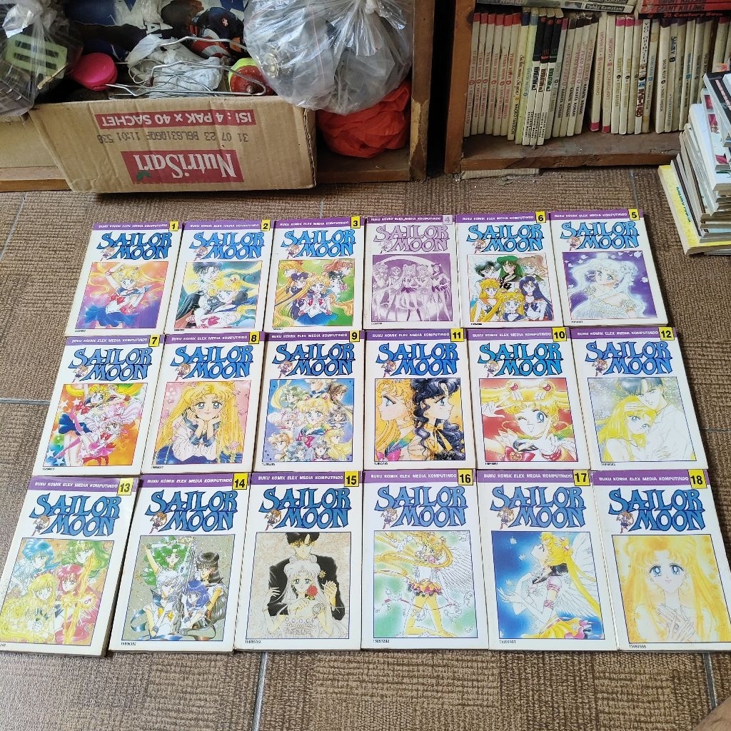 Komik Sailor Moon 1-18 Tamat