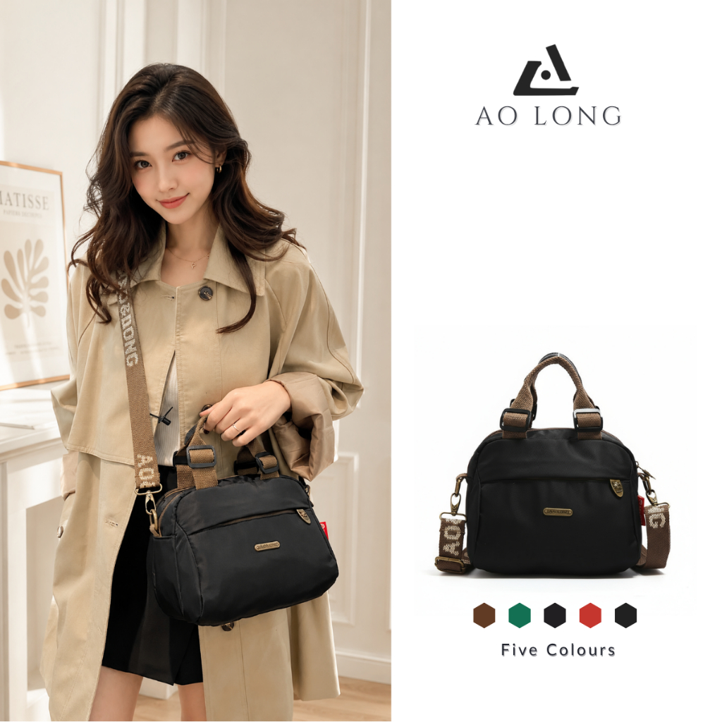 AOLONG Tas Selempang Wanita AZILA 8309 Sling bag Cantik dan Premium