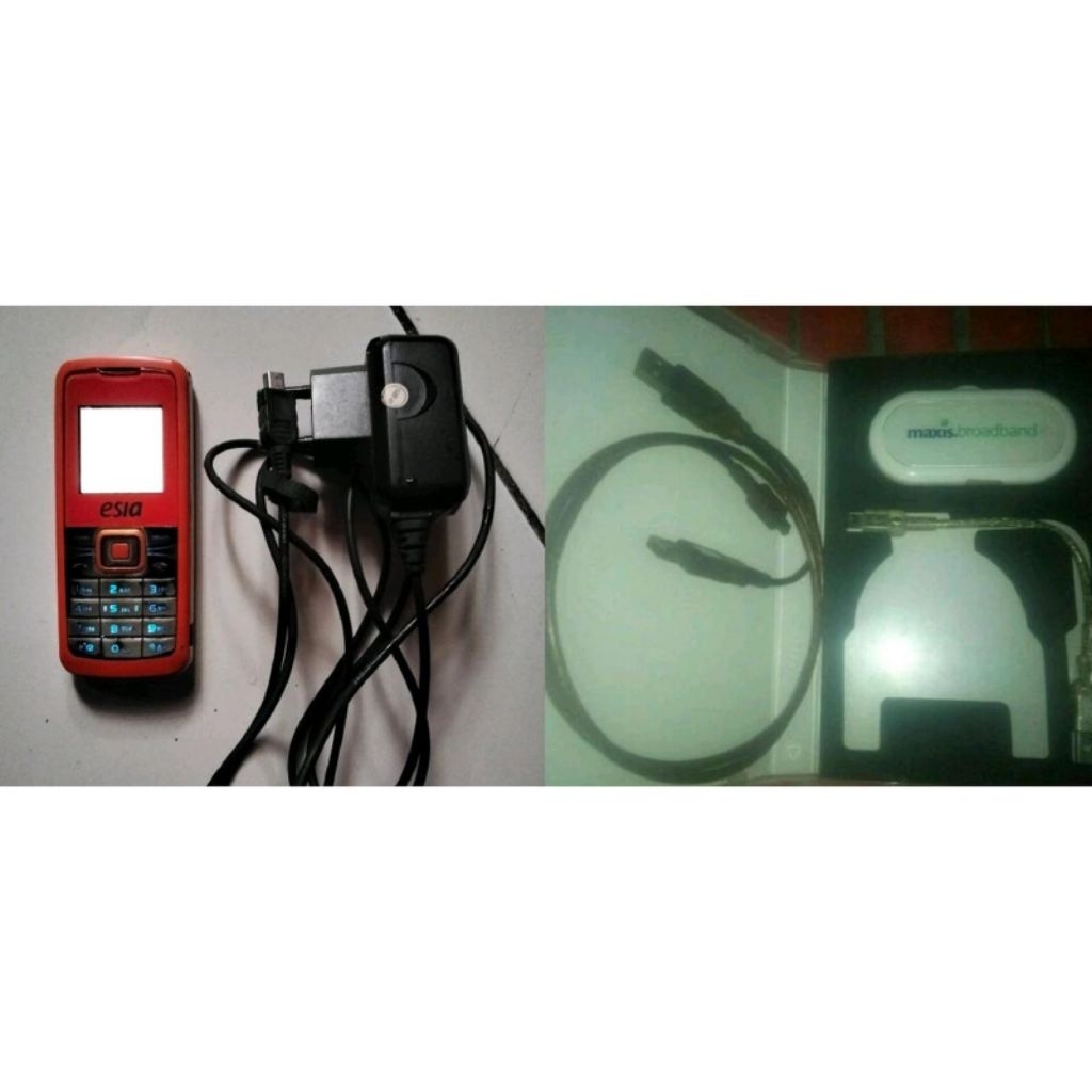 Huawei Hp & Modem Jadul Cdma C2807 & Modem E220 Handphone Klasik dengan Teknologi Cdma Konektivitas 