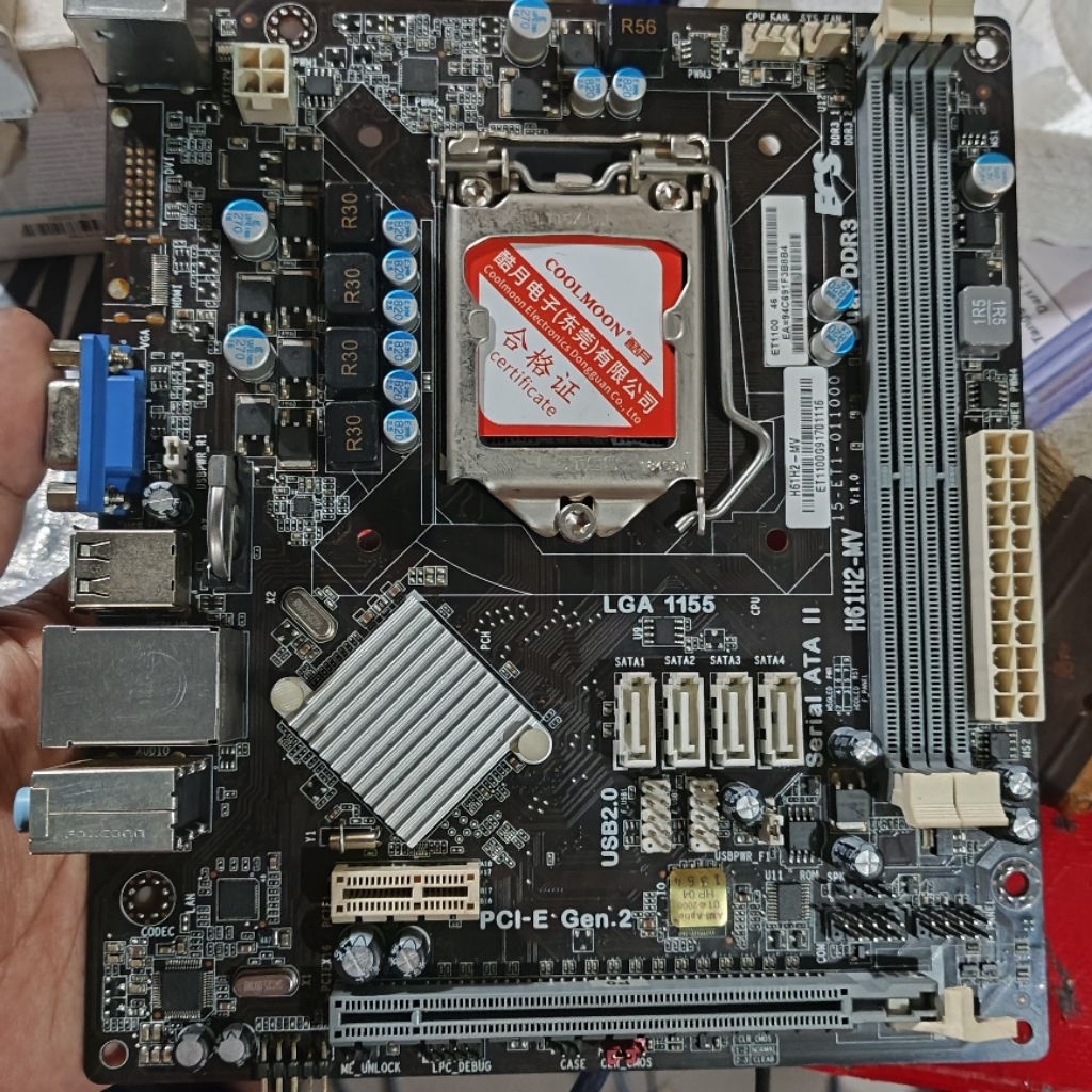 Motherboard H61 ECS Second Normal