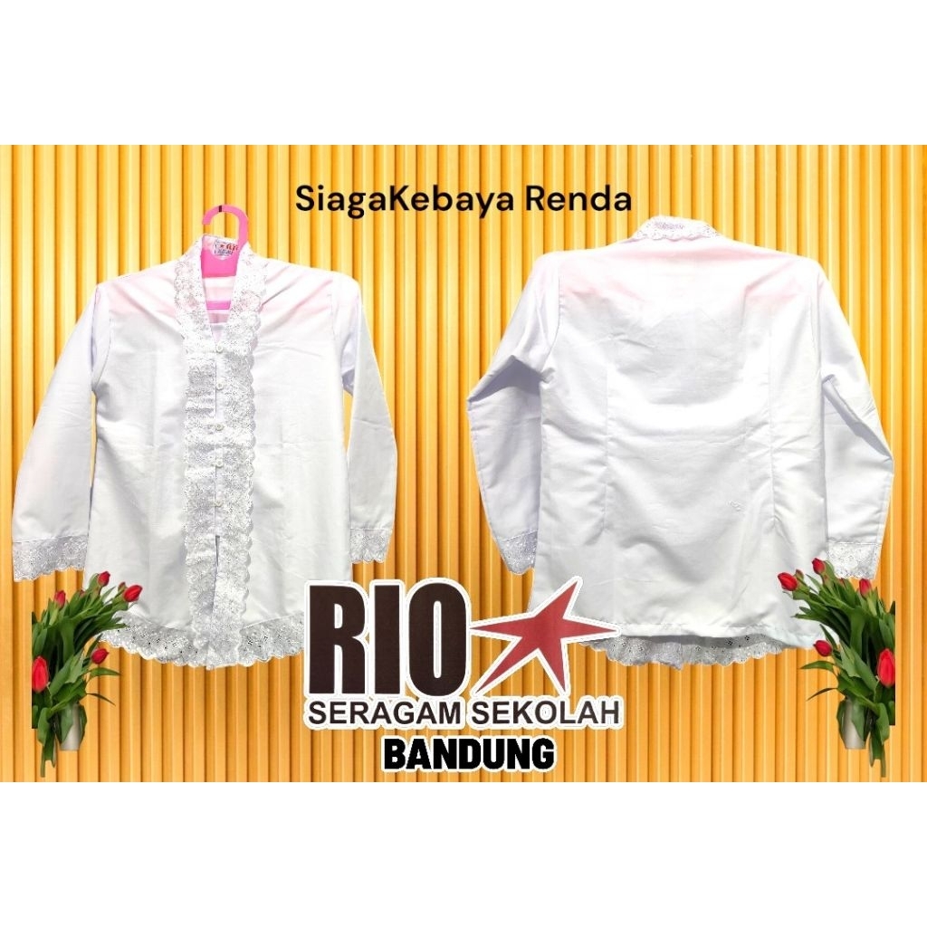 Baju Kebaya Renda Baju Adat Sunda Model Renda