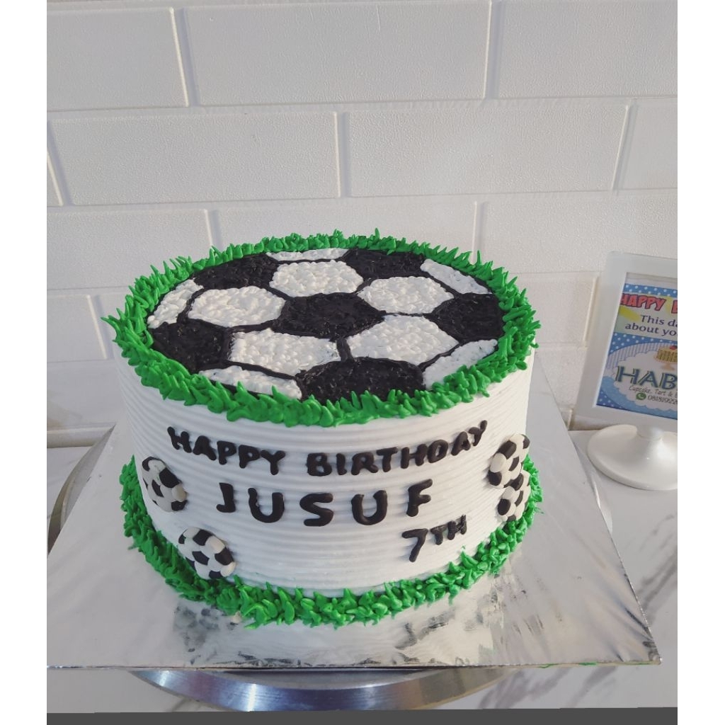 cake ultah spiderman / cake ultah bola