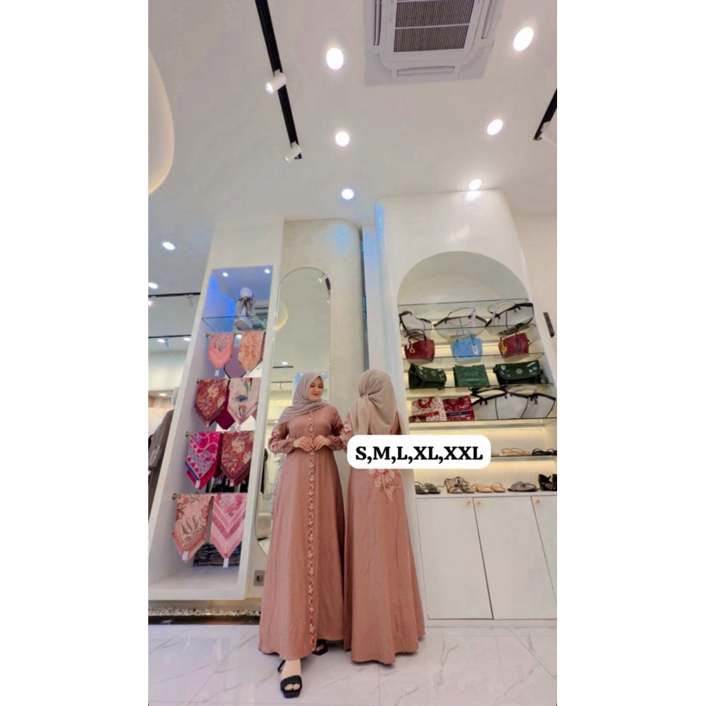 gamis madinah bordir