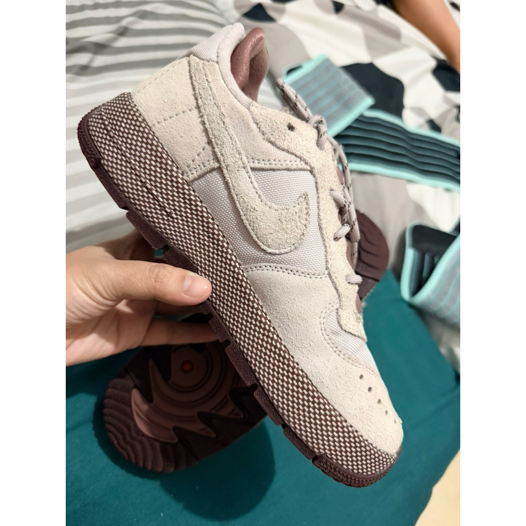 Preloved Women’s Nike Air Force 1 Wild - Platinum Violet | Size 38 (24cm) | Original | Second