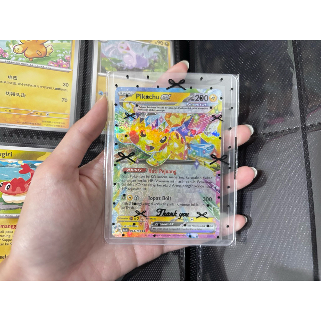 pikachu ex RR