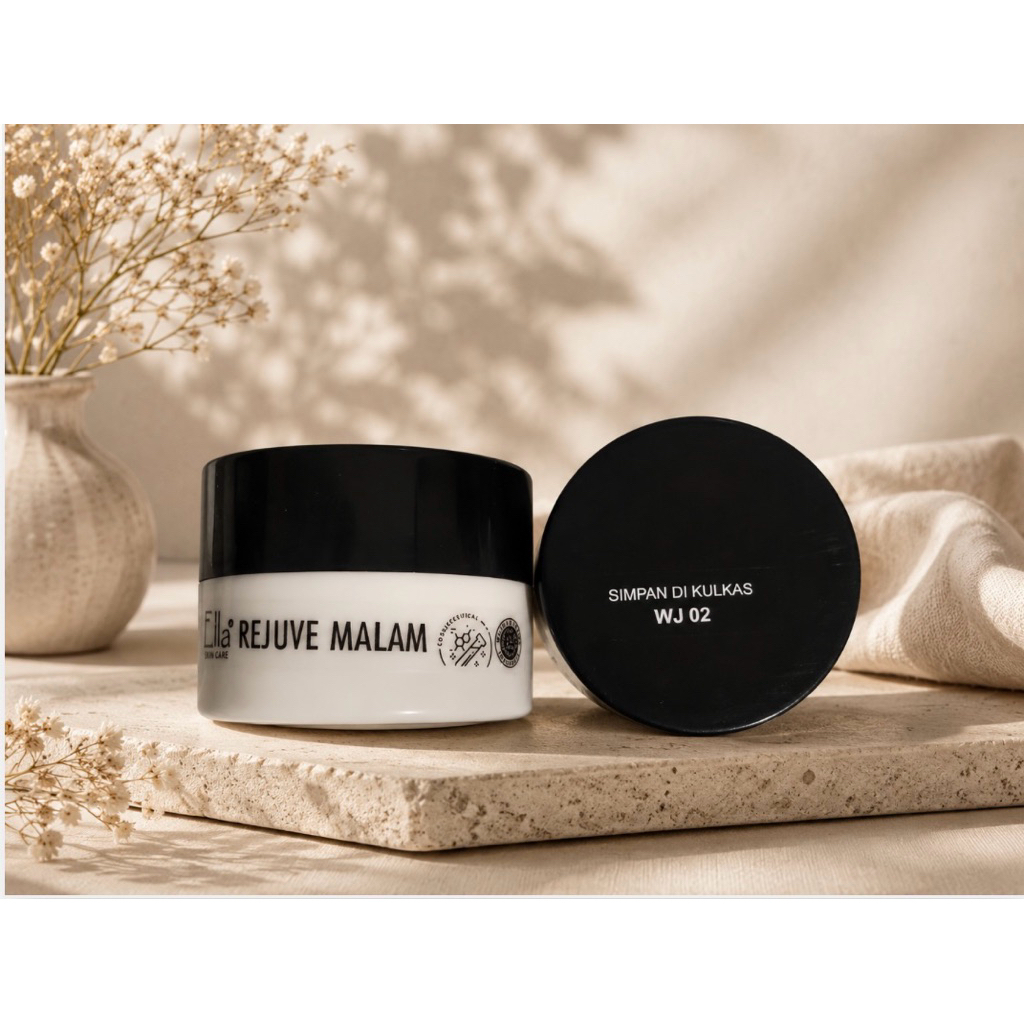 KRIM REJUVE MALAM RACIKAN  WJ02 ELLA SKIN CARE (jastip)