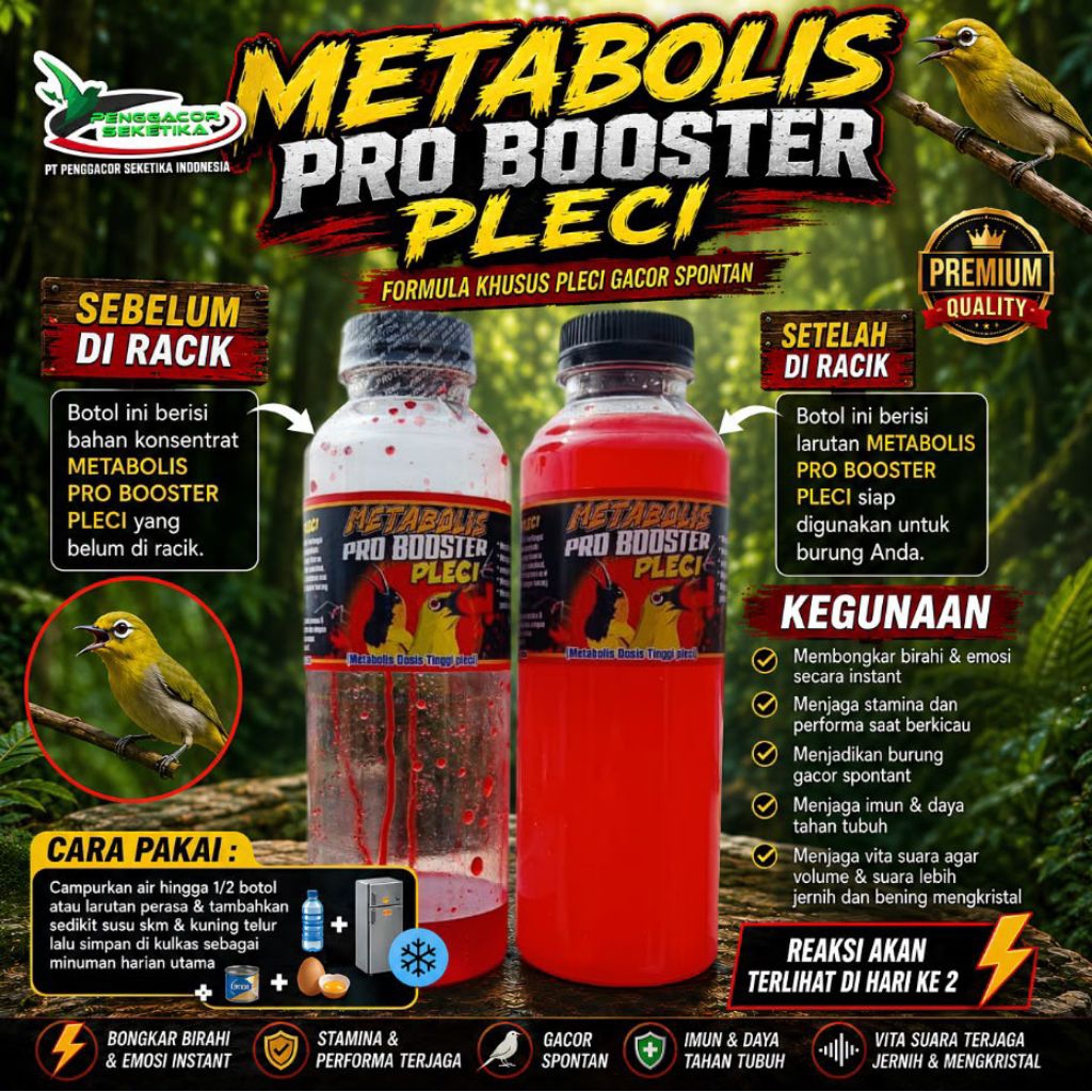 Metabolis probooster pleci
