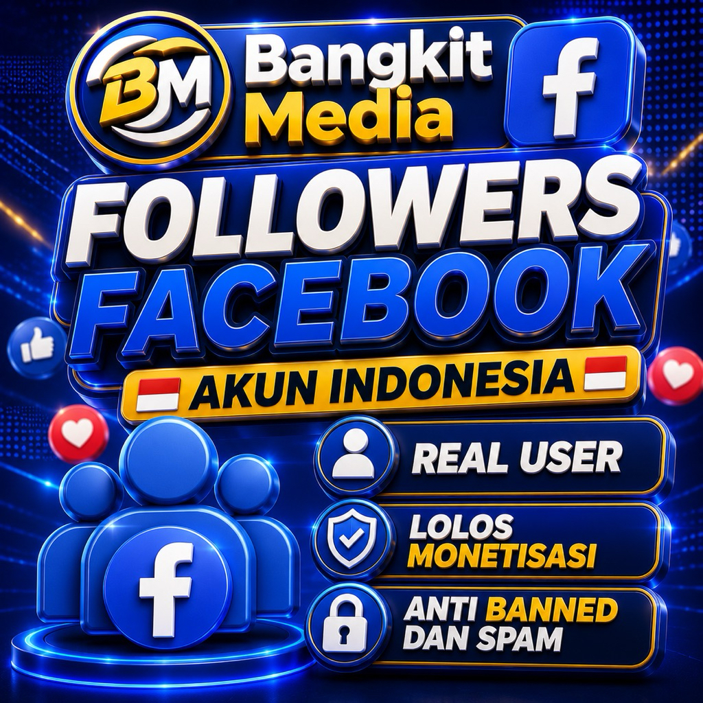 Pengikut Facebook Followers Facebook Akun Indonesia Real Talent Lolos Monetisasi