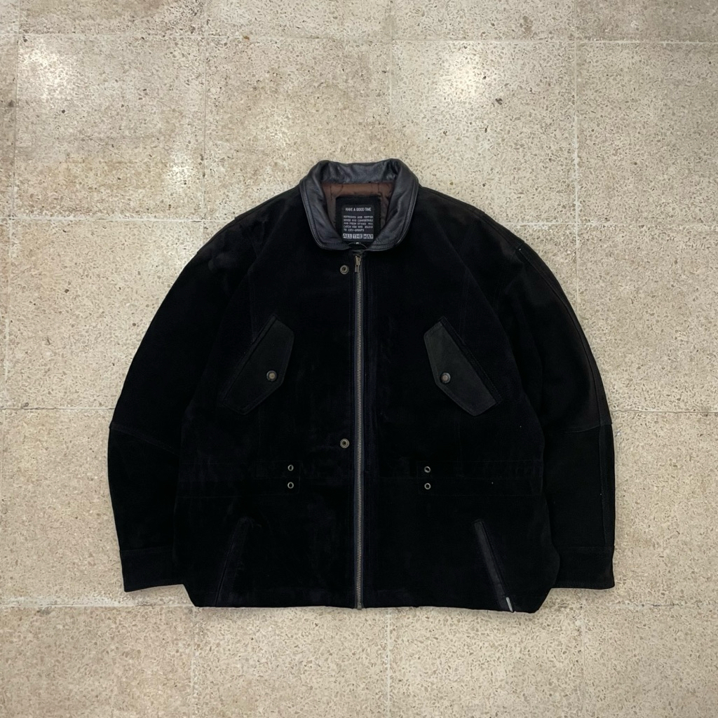 HAVE A GOOD TIME SUEDE WORK JACKET ( RE-WORK )