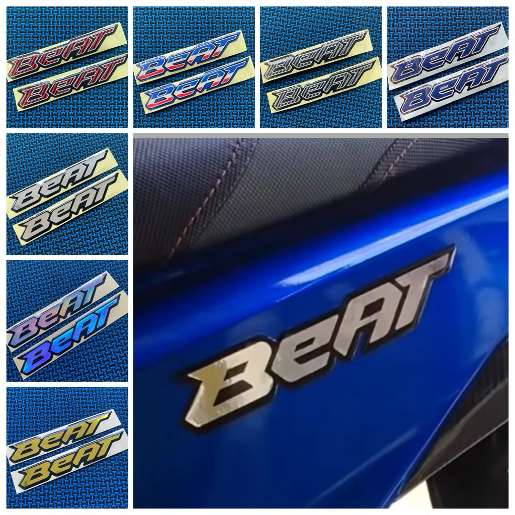 Sticker Emblem Beat FI Timbul