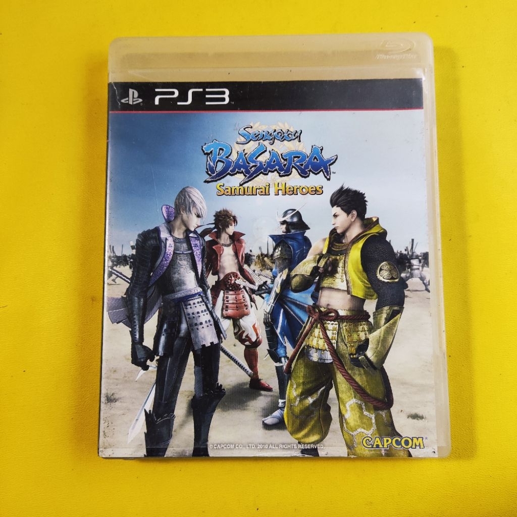 PS3 Sengoku Basara Samurai Heroes BD Kaset Game PS 3 PlayStation