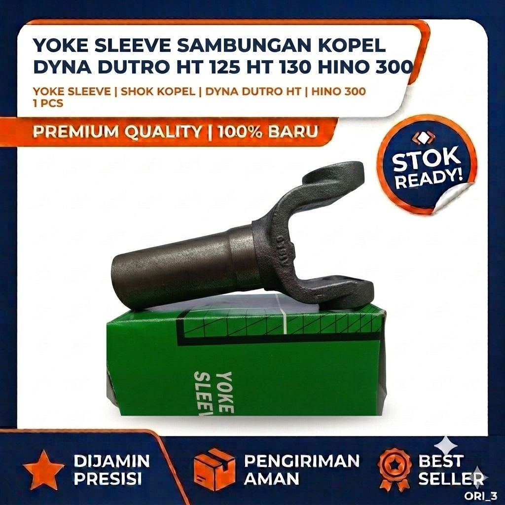Yoke Sleeve Sambungan Kopel Dyna Dutro HT 125 HT 130 HINO 300 gigi 18