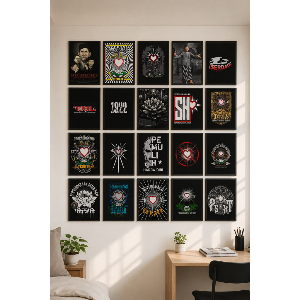 POSTER DINDING PSHT // POSTER PSHT KEREN POSTER DINDING PSHT