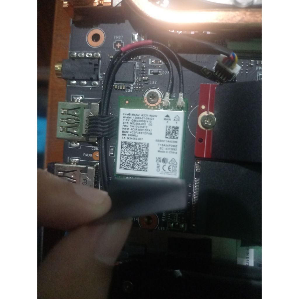 Modul Wifi 6E / Wi-fi / Wi - fi / Wifi Card Intel AX211NGW Mulus / Modul Wifi Laptop / Modul Wifi La