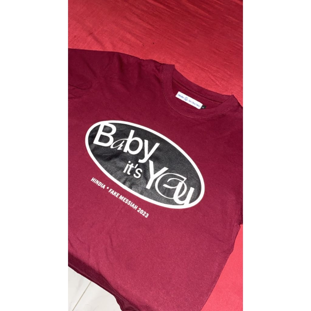 Tshirt Hindia baby its you merch
