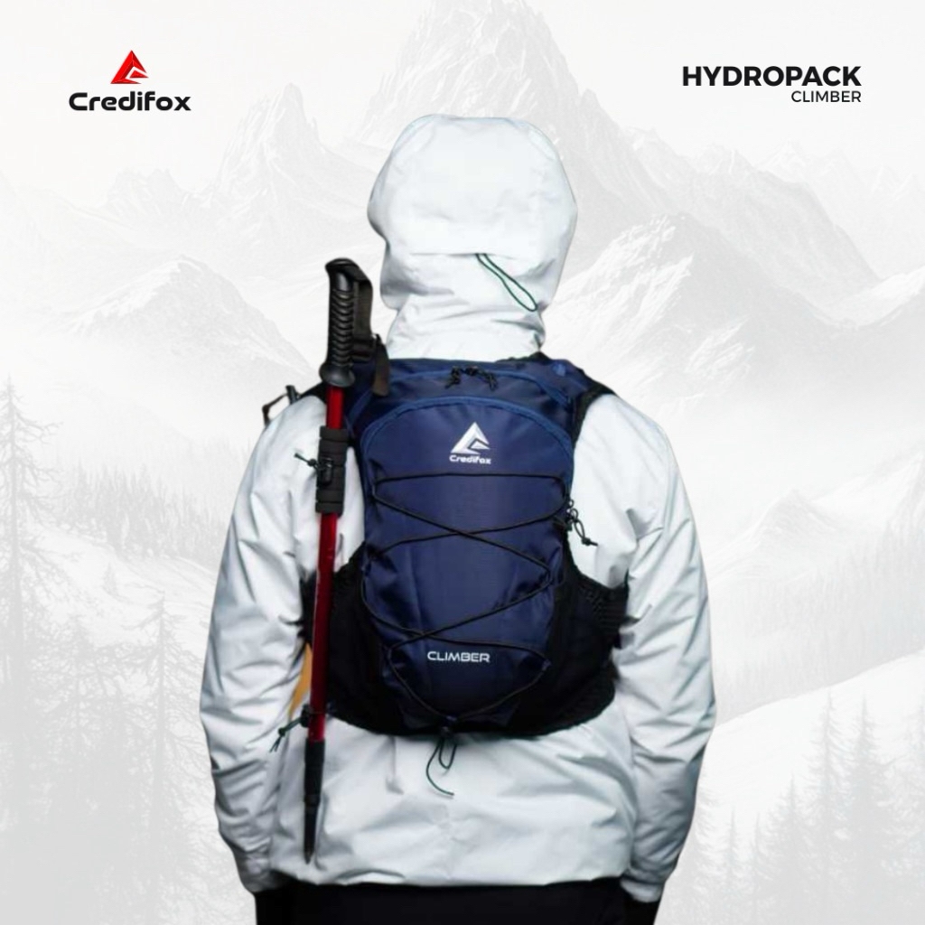 (PRELOVED) Credifox hydropack climber navy