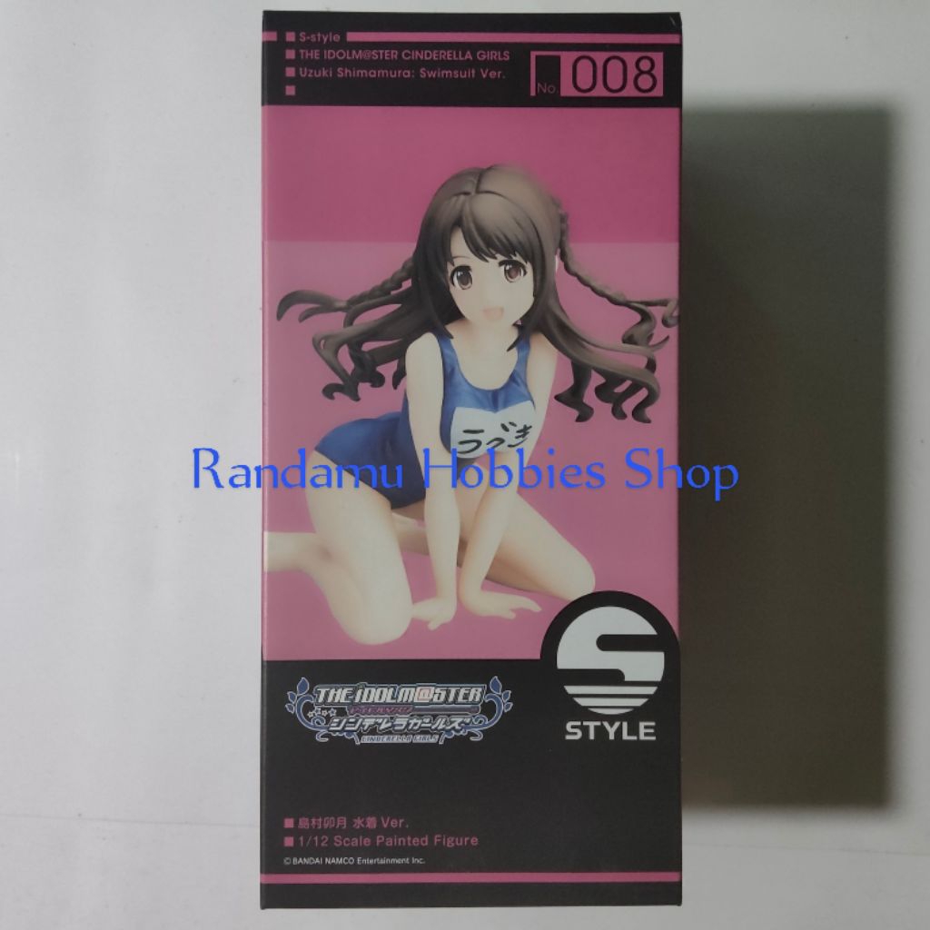 PVC Figure Scale 1/12  Idolmaster Uzuki Shimamura Swimsuit Ver [FREEing] - ( TAG : Figma Frame Arms 
