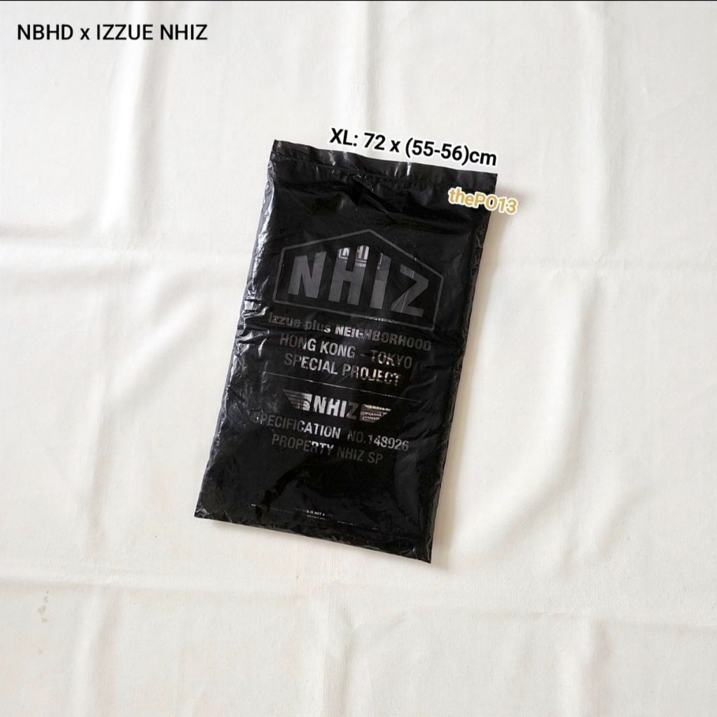 NEIGHBORHOOD NBHD X IZZUE PLUS SKULL LOGO TEE BLACK AUTHENTIC 100% BNWT