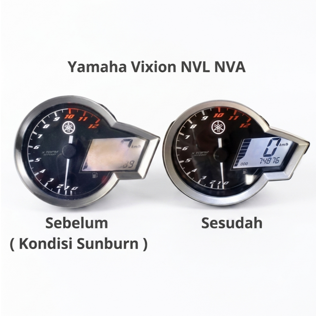Polarizer LCD Speedometer Vixion NVL/NVA [ Solusi Sunburn ]
