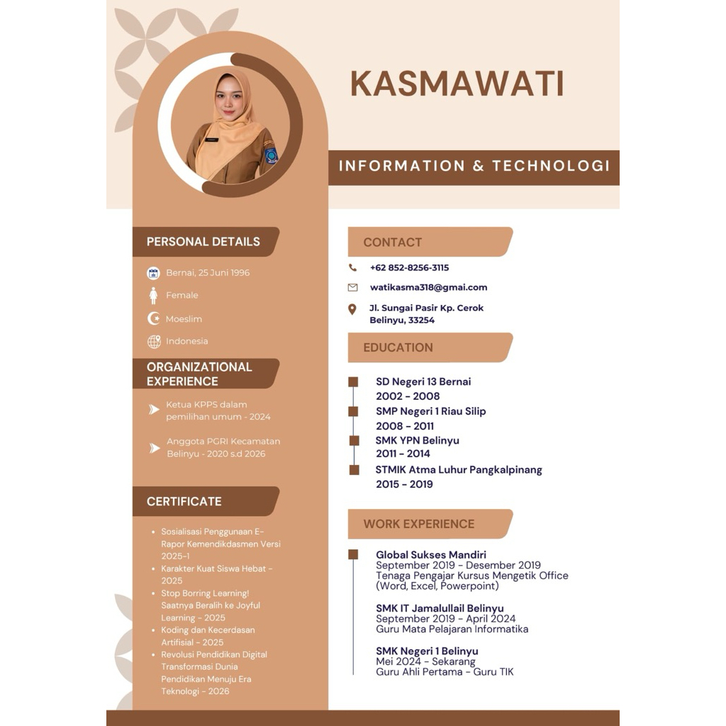 cv dan surat lamaran