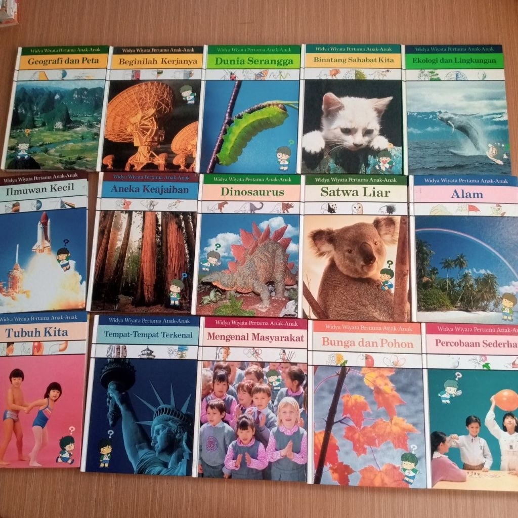 Satu paket 23 buku Seri Buku Edukasi Anak Widya Wiyata Pertama (WWP) Tira Pustaka