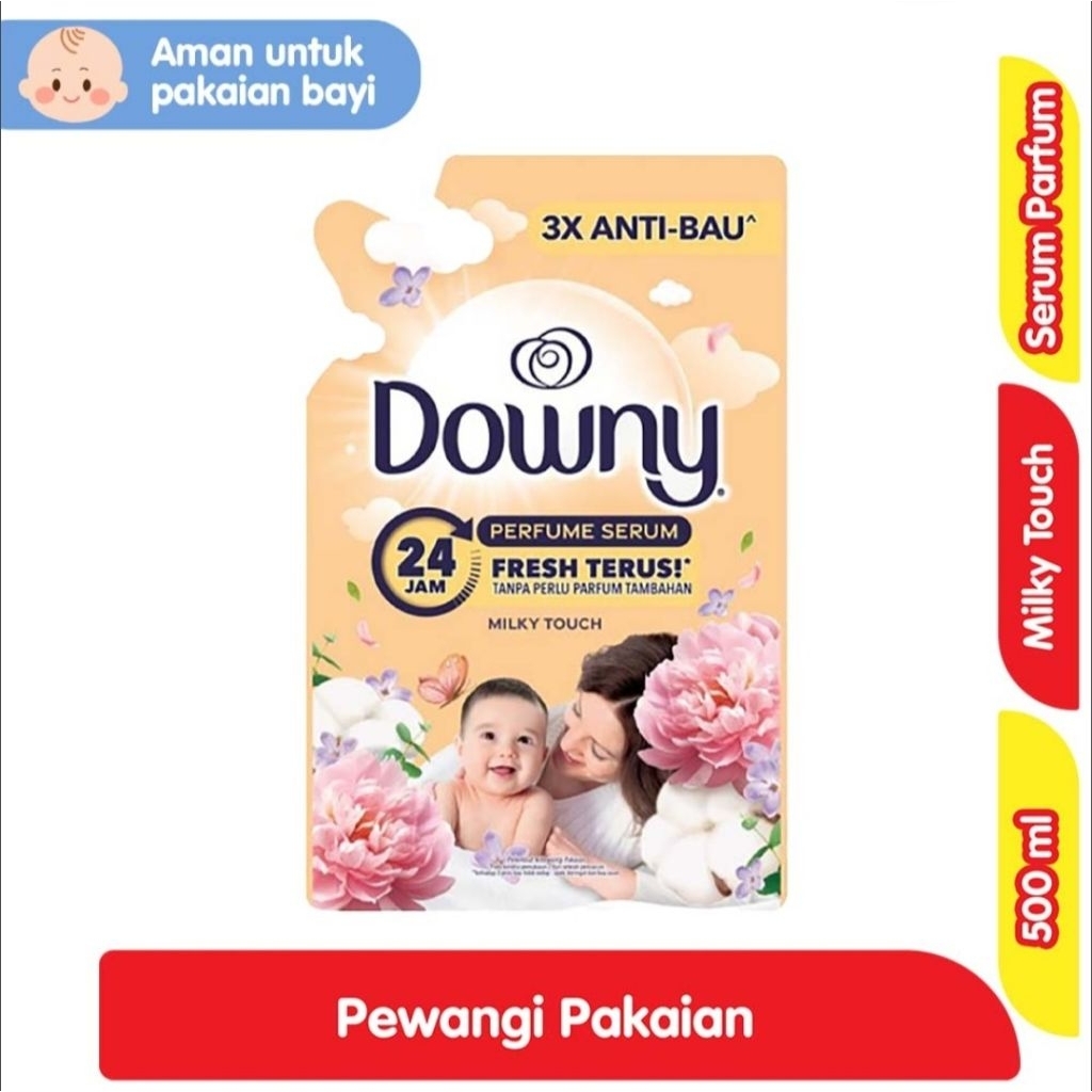 DOWNY Pelembut & Pewangi Pakaian Refill 500ml