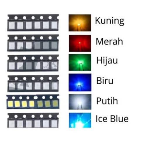 15PCS Lampu LED SMD 3528 Universal LED All Type Speedometer