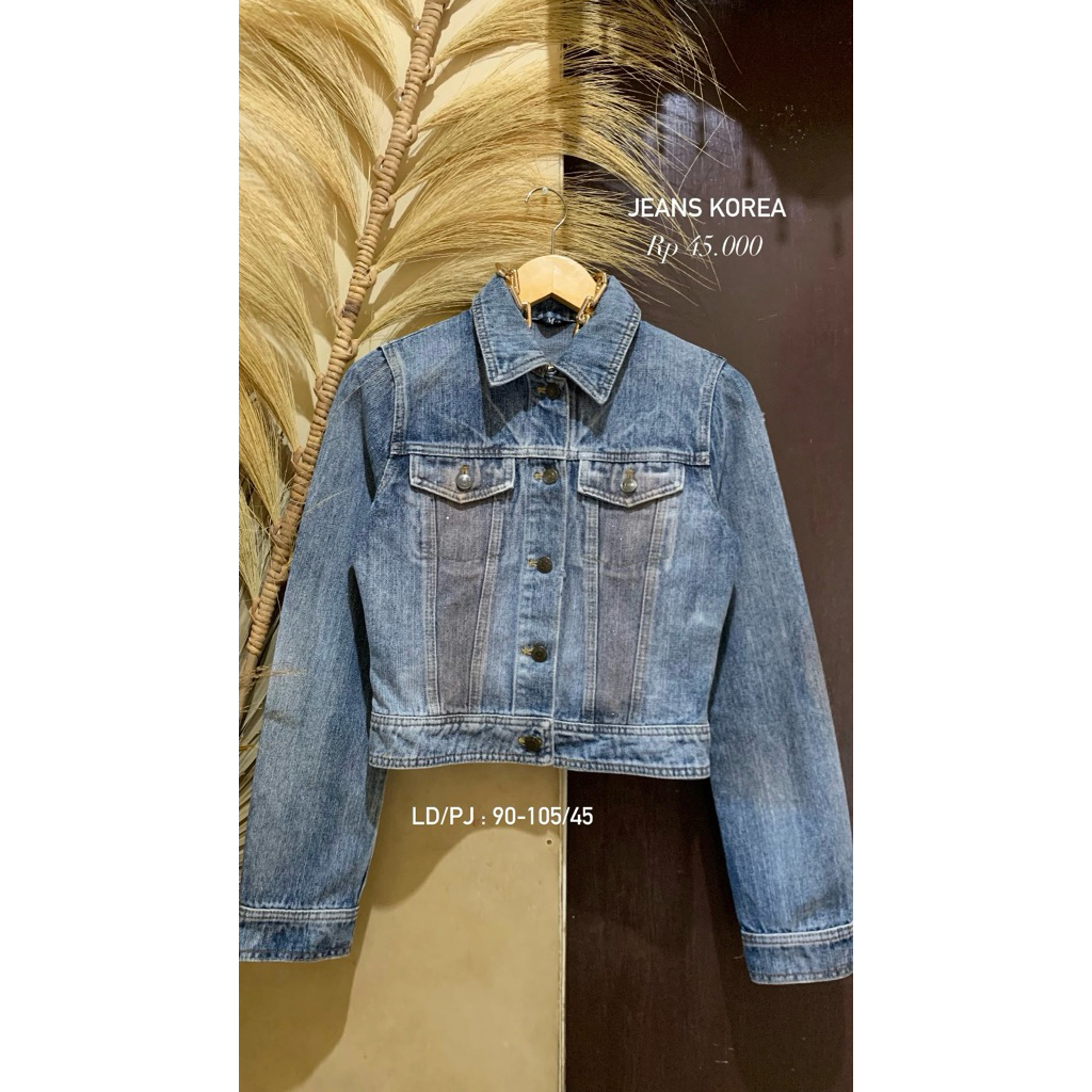 by.dearly || jacket jeans korea blink blink