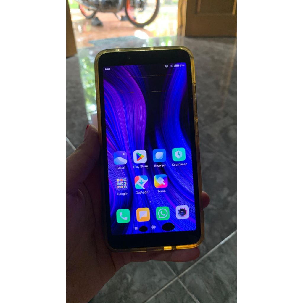 Xiaomi Redmi 6A Minus Bercak Hitam Kondisi 80% free softcase