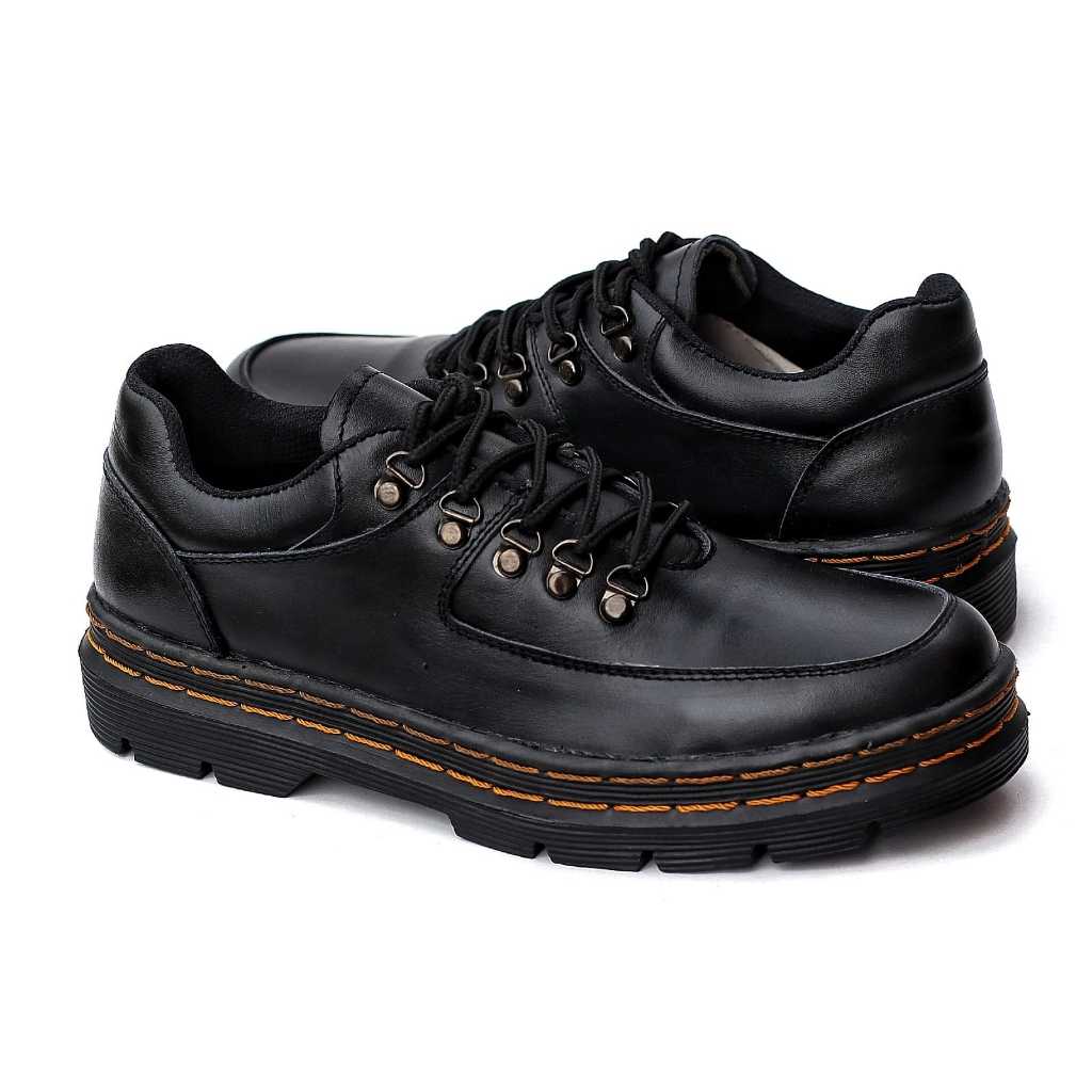 KHAIZAM - Sepatu Pria Kulit Asli Formal Kerja Pria Hak Tinggi