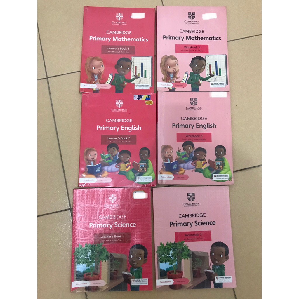 CAMBRIDGE PRIMARY 3  SCIENCE WORKBOOK