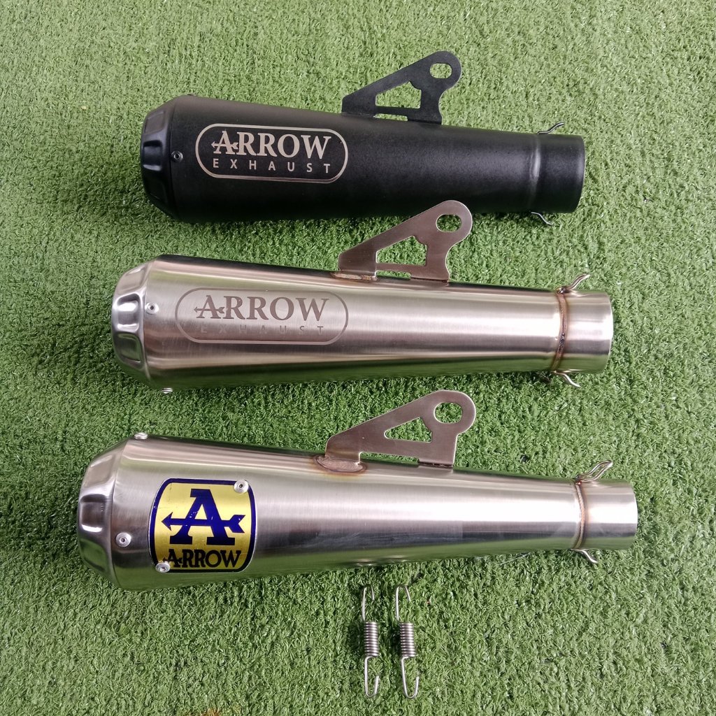 Silencer Arrow Universal Inlet 38 50 mm Saringan Full Bass Padat