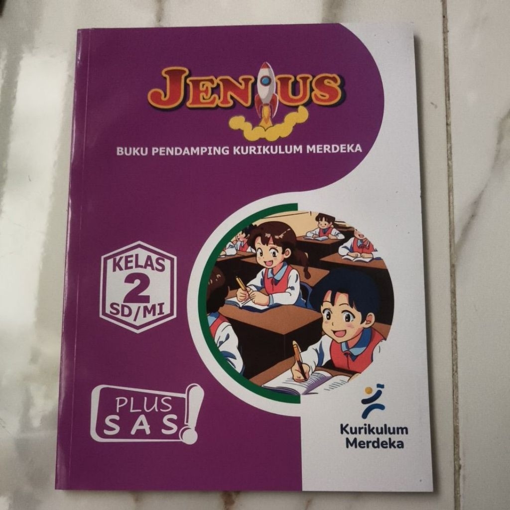 Buku Jenius Kelas 2 SD/MI Kurikulum Merdeka